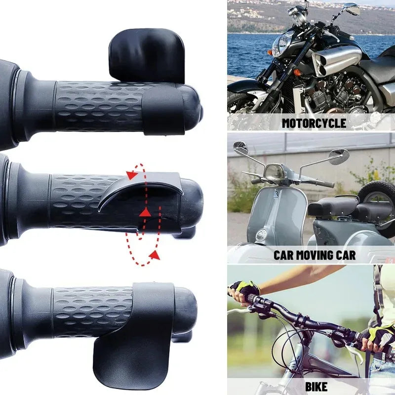 1/3/5pcs Motorcycle Grip Handlebar Bracket Non-Slip Control Throttle Clip Accelerator Labor Saver Grip Motorcycle Accessories Oasis Select
