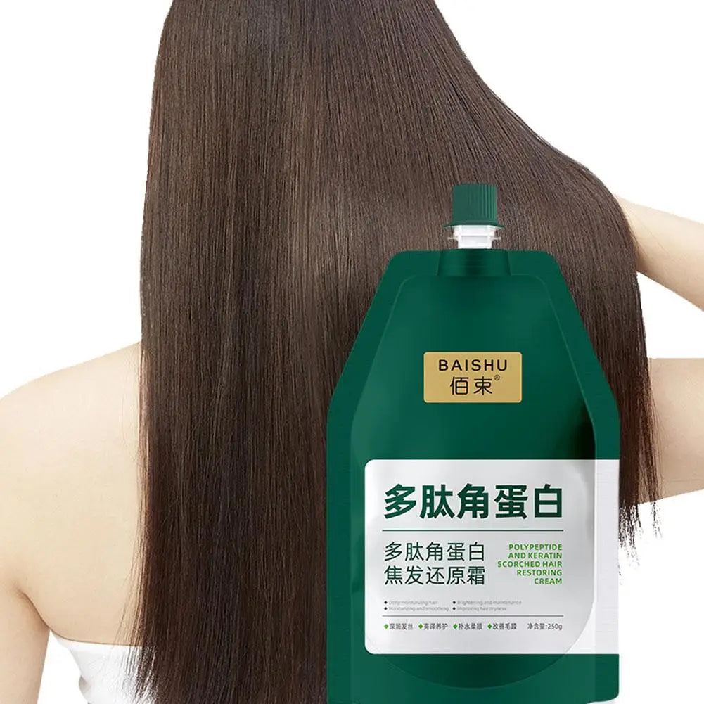 1/3 Polypeptide Keratin Hair Restoring Cream Repair Dry Damaged Hair Scalp Treatment Keratin Hair Mask Nourish Hair Conditioner Oasis Select