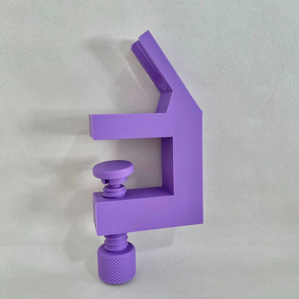 Plastic Zipper Pull Jig Handmade Reusable Zipper Making Tool Solid Color Easy to Assemble Auxiliary Sewing Zipper Jig Oasis Select Purple