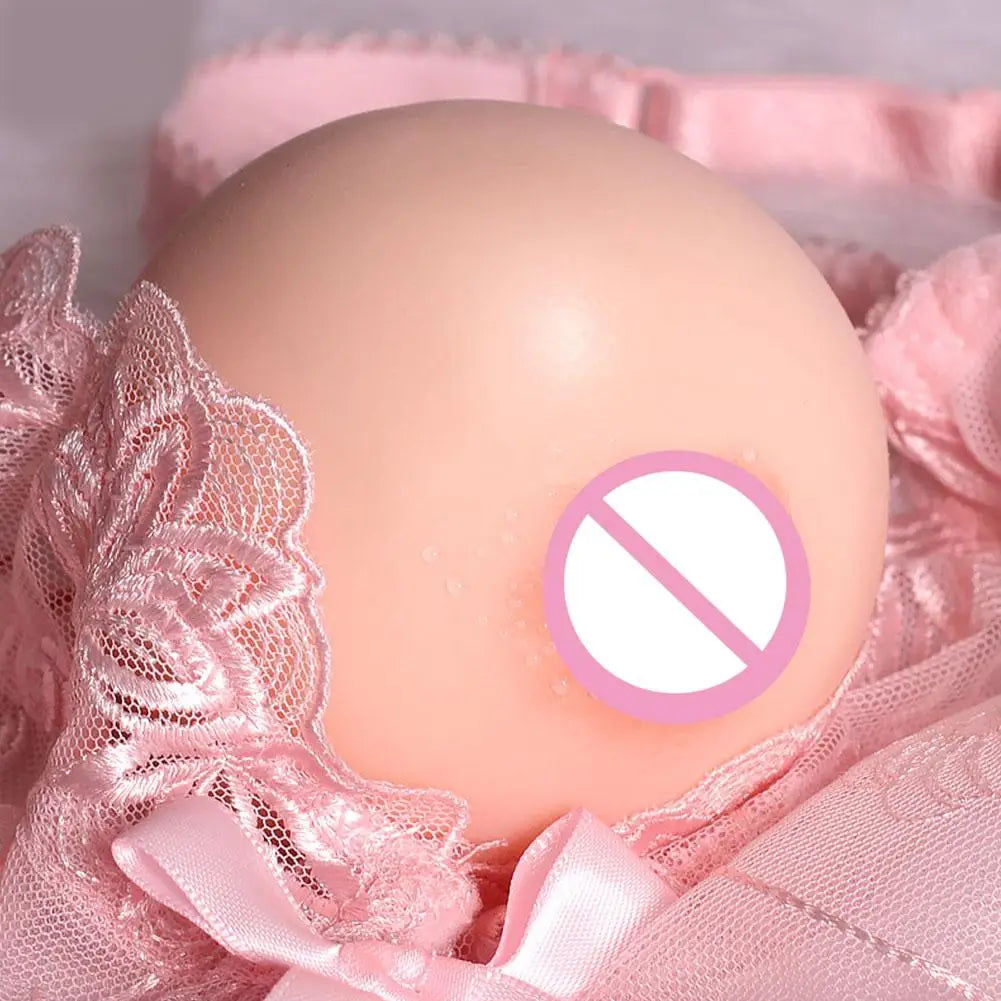 Silicone Artificial Simulated Breasts Men's Masturbation Sex Toys Realistic Soft Chest Vagina for Man Sexy Boobs Pocket Pussy Oasis Select