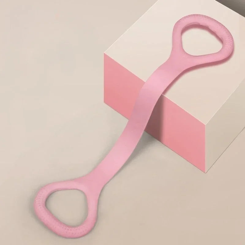8-Shaped Resistance Band Fitness Elastic Pull Rope for Home Workout Yoga Gym Training Exercise Bands Fitness Equipment Oasis Select Pink