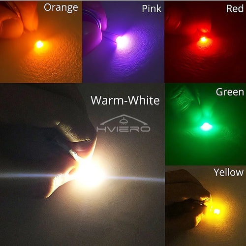 100Pcs 335 SMD Side-Emitting LED Diodes – Multi-Color DIY Lamp SMD LED Diodes Oasis Select