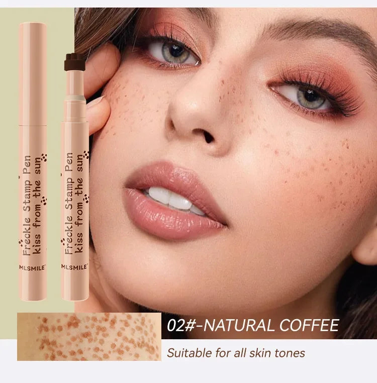Waterproof Fake Freckle Pen – Natural Dot Makeup Light & Dark Brown