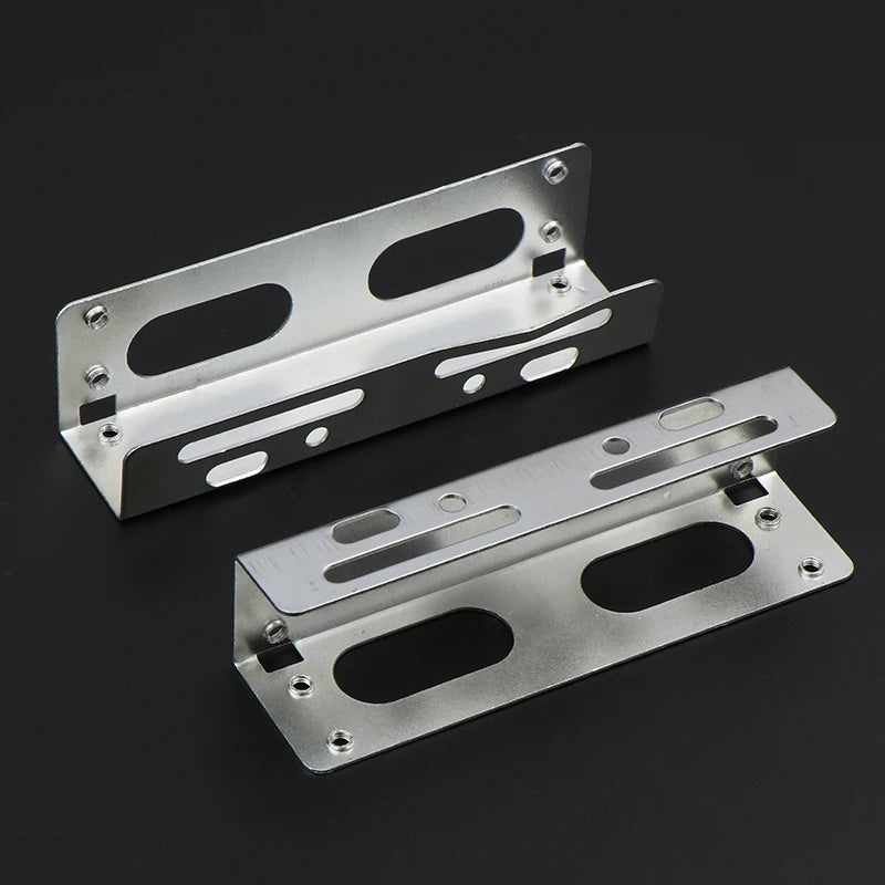 2PCS 3.5 To 5.25 Optical Drive Expansion Holder Hard Drive Rack Bracket Caddy Bay For SSD M.2 HDD Desktop Hard Drive Bracket Oasis Select
