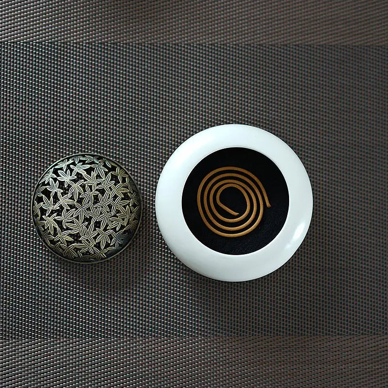 Ceramic Incense Burner Home Indoor Tea Ceremony Ai Grass Home Desktop Decoration Deodorization Minimalist Style Oasis Select