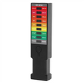 WISH High Precision EMF Magnetic Field Monitor 8 LED Radiation Dosimeter Detector Portable Handheld New Oasis Select Black NONE