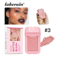 Lakerain Butter Blush High Color Rendering Brightening Makeup Long-lasting Makeup Effect Waterproof Sweat-proof Butter Blush Oasis Select Feeling Butter