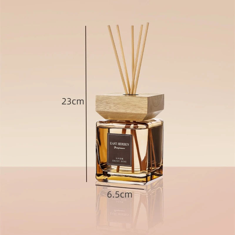 200ml Non-fire Home Fragrance Hotel Living Room Lasting Extender Reed Diffuser Aromatherapy White Tea Ebony Rose Shangri-La Oasis Select