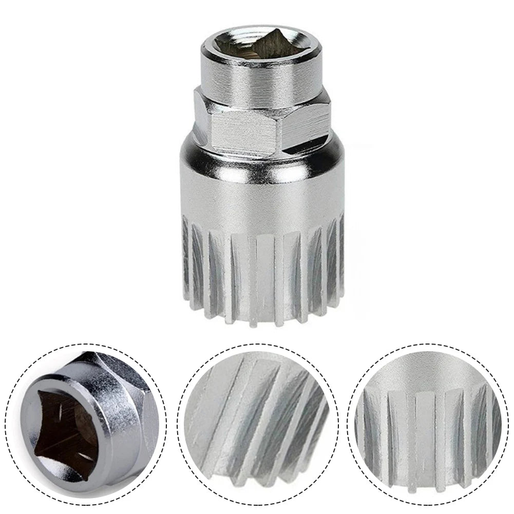 1pc Bicycle Bottom Bracket MTB Bike Crank Extractor Remover Bottom Bracket Repair Tool 20 Teeth Fit Teeth Diagnostic-Tool Repair Oasis Select