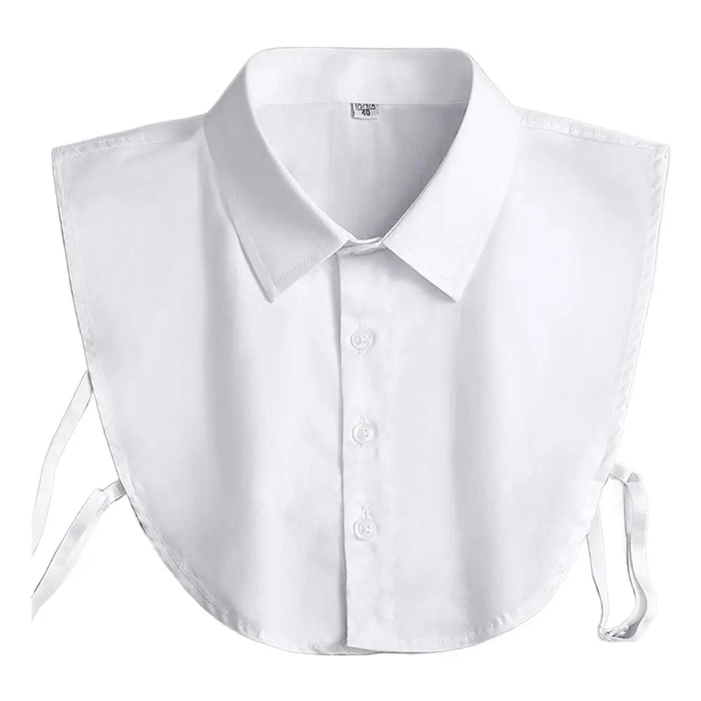 Detachable Faux Collar – Lapel False Collar for Shirts & Sweaters