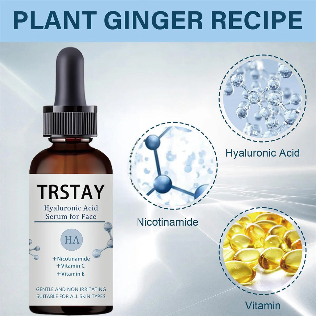 TRSTAY Hyaluronic Acid Facial Serum – Hydrate & Smooth Skin