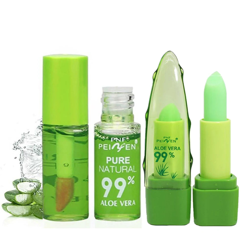 Aloe Vera Color Changing Lip Balm – Tinted & Moisturizing Color Changing Lip Balm Oasis Select