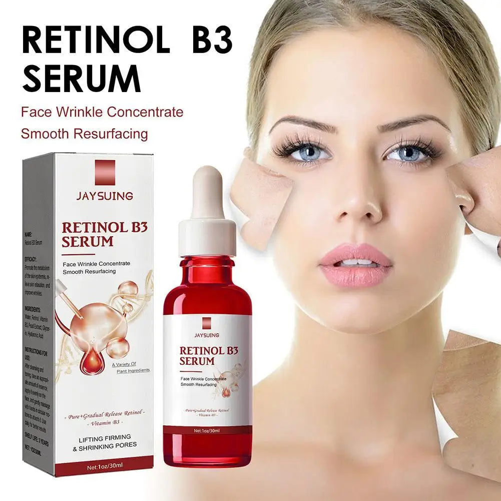 B3 Retinol Serum For Face With Hyaluronic Acid Minimize Wrinkles, Fine Lines Face Serum Instant Firming Lifting Liquid Skin Care Oasis Select