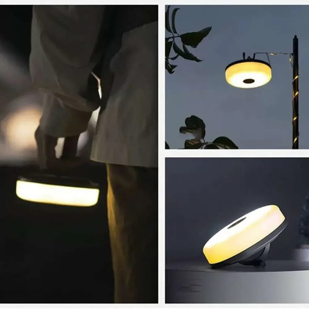 Outdoor Garden Decoration Lamp LED Rechargeable Camping Lamp Atmosphere 10M IPX4 Waterproof Recyclable Light Belt for Tent Room Oasis Select