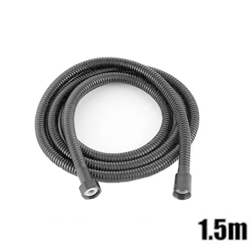 Large screen showerhead 3-speed mode portable shower shower accessories showers for bathroom items knobs full heads set parts Oasis Select Black 1.5m Hose