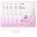 Laikou Sakura Hydrating & Brightening Sheet Face Mask 25g Hydrating Sheet Mask Oasis Select 5pcs