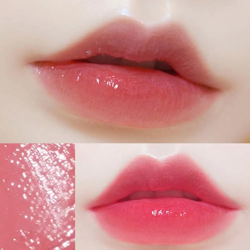 Color Changing Lip Balm Gloss, Long-Lasting Moisturizing Tinted Lip Balm, Peach Nourishing Lipstick for Natural Flush for Women Oasis Select