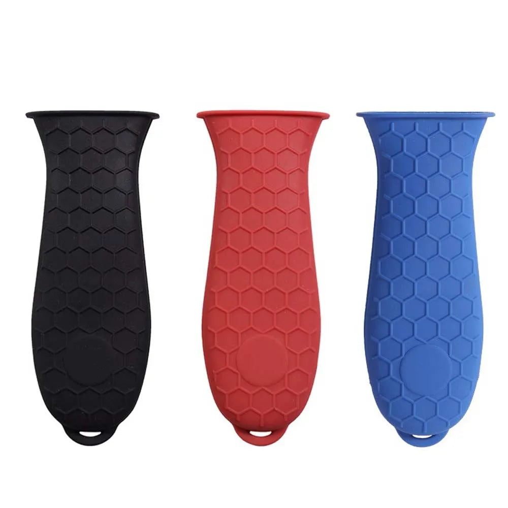 Silicone Pot Handle Covers & Non-Slip Pot Clips | Kitchen