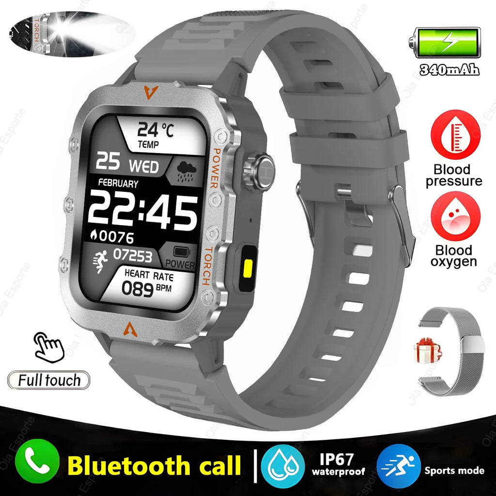 Ola Esporte HW12 Men's Sport Smartwatch – 2.01" BT Calling