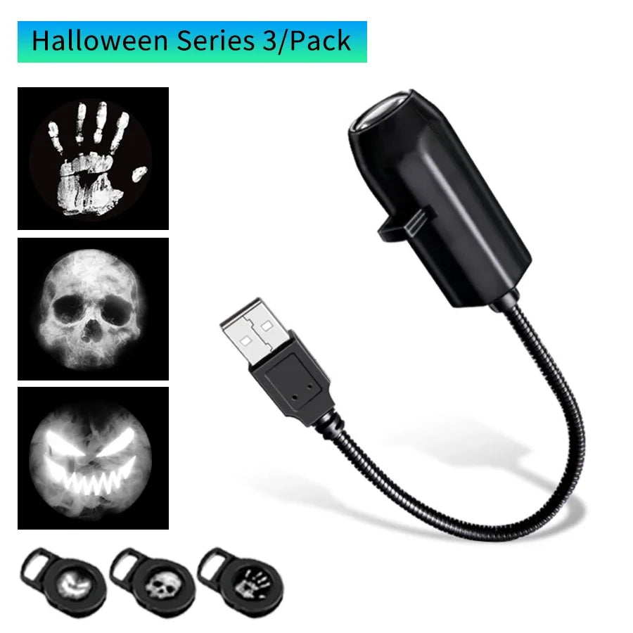 USB Projection Night Light – Planet, Halloween & Christmas Lamp Projection Night Light Oasis Select Halloween 3 Films