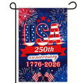 250th USA Anniversary Garden Flag 1776–2026 | July 4th Decor