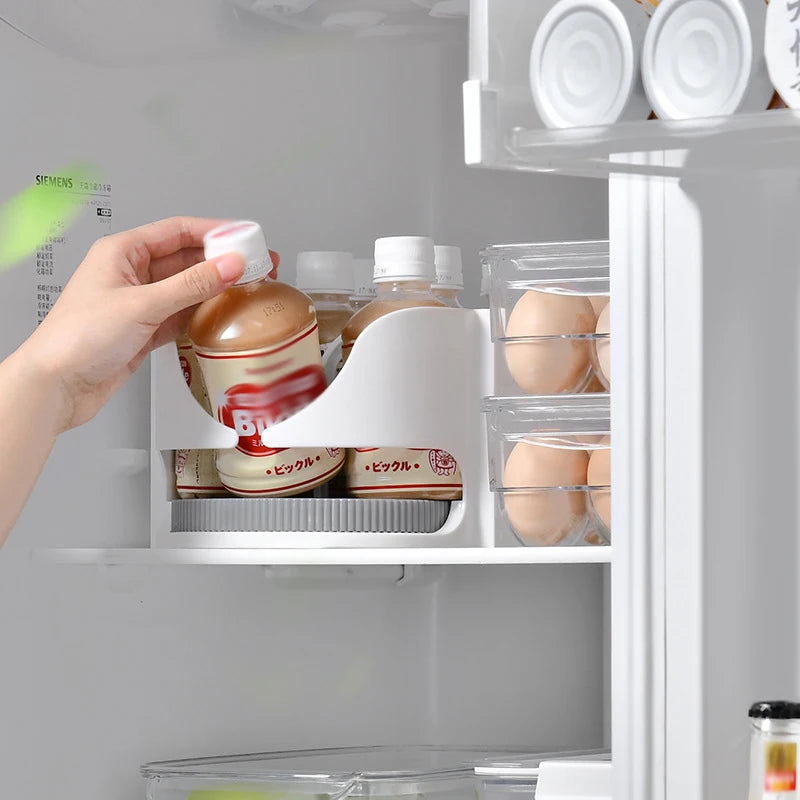 360° Rotating Turntable Organiser – Fridge & Cabinet Spice Rack