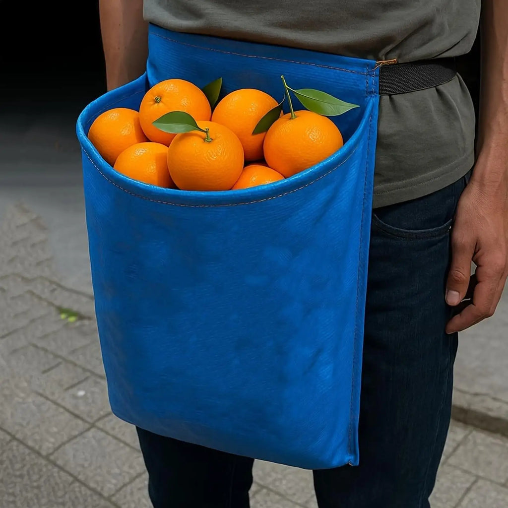 Harves Apron Large Capacity Garden Apron with Pocket Harves Apron Waterproof Fruit Vegetable Picking Apron Harvesting Tool Oasis Select