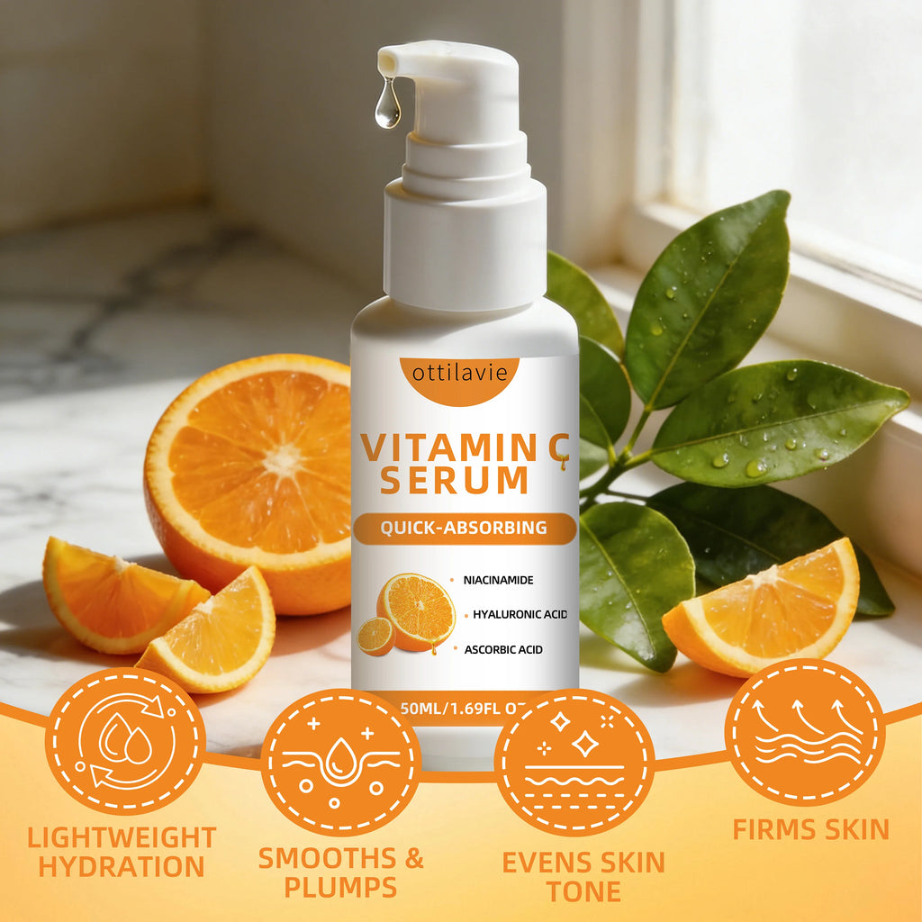 ottilavie Vitamin C Serum – Hydrating Face Serum for Sensitive Skin Vitamin C Face Serum Oasis Select