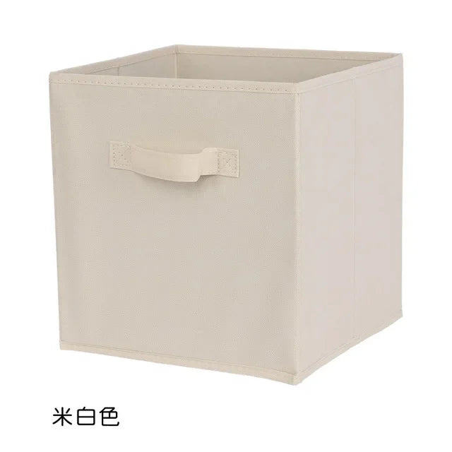 Non Woven Fabric Storage Box Home Supplies Clothing Underwear Storage Box,Kid Toy Storage Organizer Cabinet Drawer Organization Oasis Select Beige