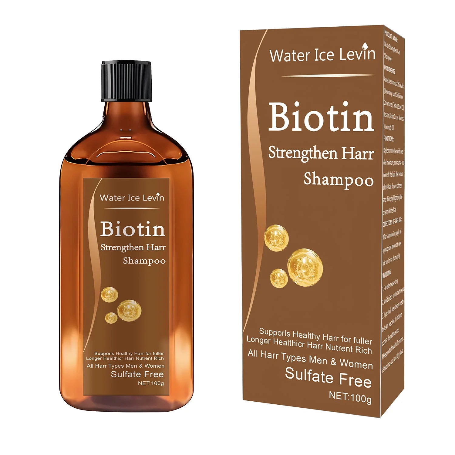 Biotin hair Growth shampoo anti-hair loss treatment for men and women rapid thickening and re-oil beauty health Oasis Select 1pcs