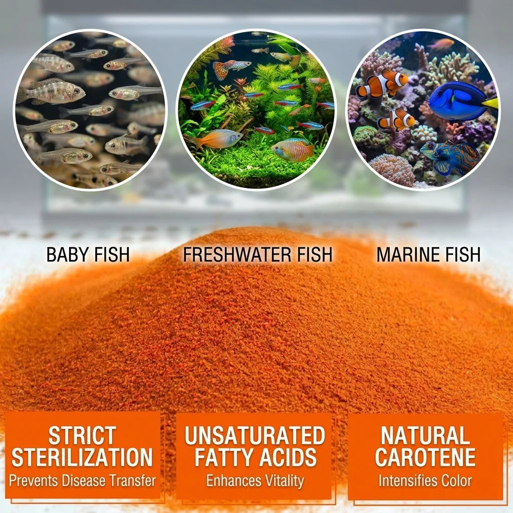 Aquarium Brine Shrimp Eggs Fish Food & Feeder Set Baby Fish Fry Feeding Dispenser Kit Fish Tank Accessories Artemia Cysts Helper Oasis Select