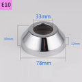 2PCS Stainless Steel Water Pipe Connector 1/2"3/4"1"Faucet Decorative Cover Heighten Valve Panel Shower Kitchen Tap Accessories Oasis Select E10-2pcs