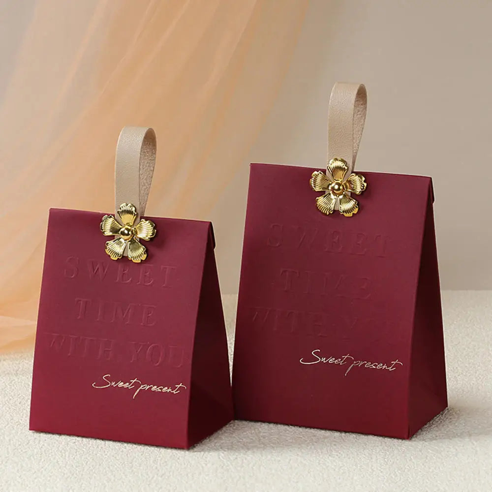 Large Triangle Shape Paper Bag Packaging Box With Handles Wedding Gifts For Guests Candy Boxes For Wedding Baby Shower Party Oasis Select 01-14.5x11x7cm Other