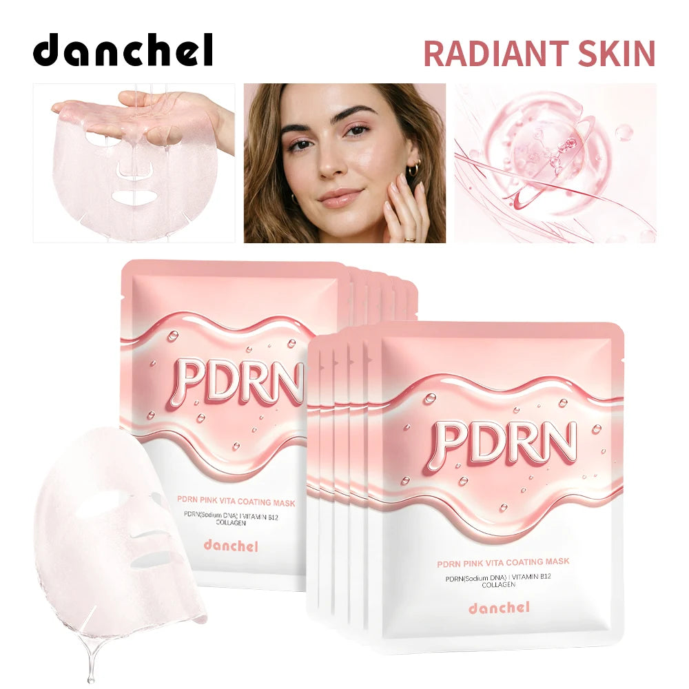 PDRN Vitamin B12 Coating Mask Barrier Repair High Purity Salmon DNA PDRN Improve Elasticity Evens Tone Deep Moisturizing Mask Oasis Select