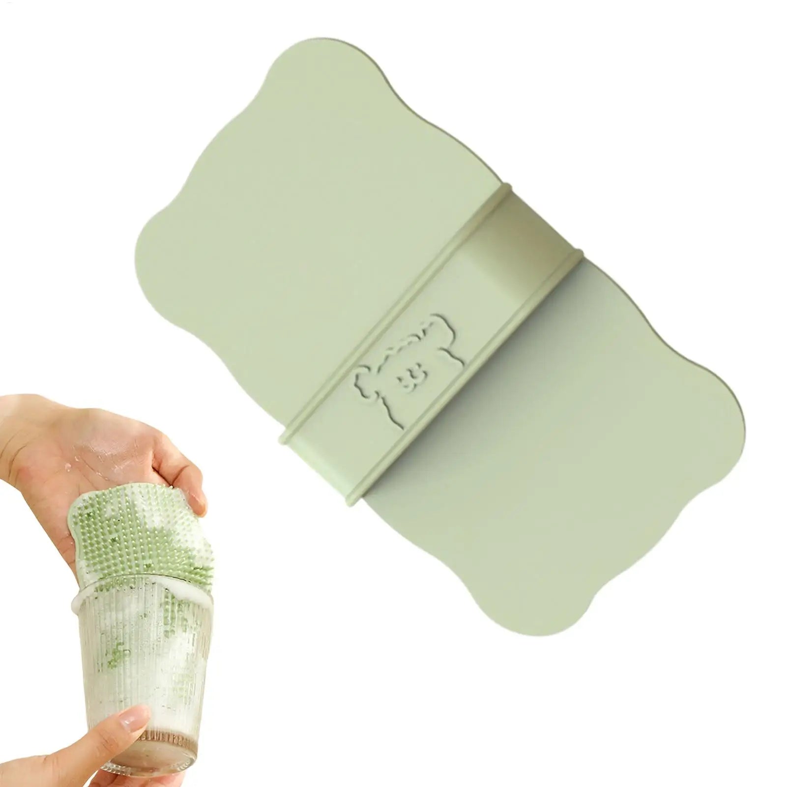 Potato Brush Scrubber Non-Slip Soft Bristles Reusable Fruit Brush Scrubber for Potatoes Carrots Corn Cucumbers Fruits Tableware Oasis Select