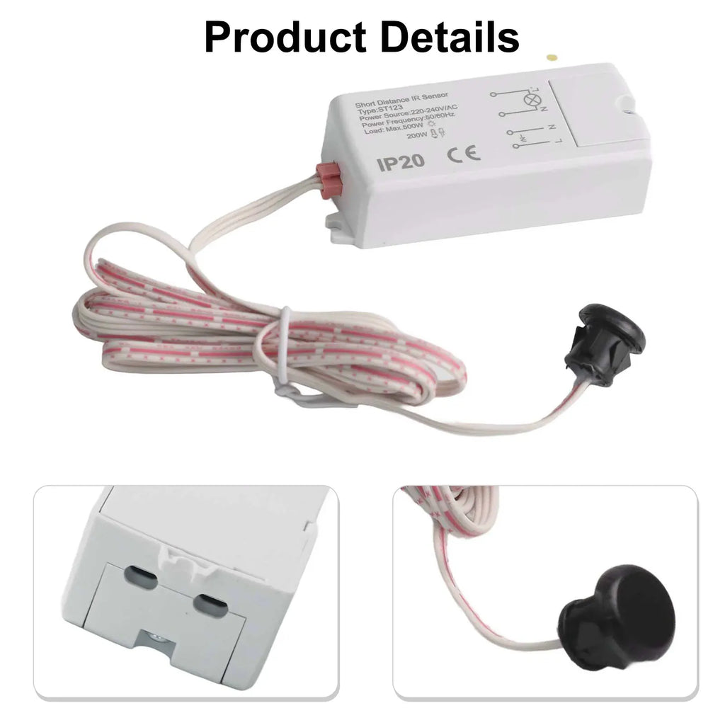 Infrared Motion Sensor Switch 500W – Cabinet & Door Lighting Motion Sensor Switch Oasis Select