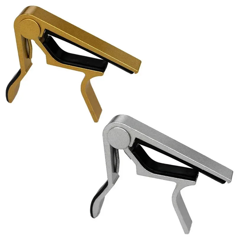 1/2pcs Universal Aluminium Alloy Guitar Capo - Lightweight & Durable Quick-Change Capo For Acoustic Electric And Classic Guitars Oasis Select Mixed 2pcs 1