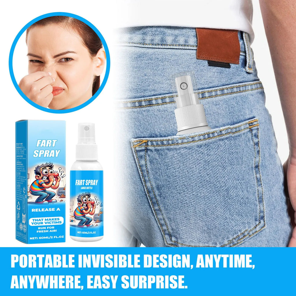 60ml Super Stink Fart Spray – Extra Strong Prank Gag Gift Novelty Prank Spray Oasis Select
