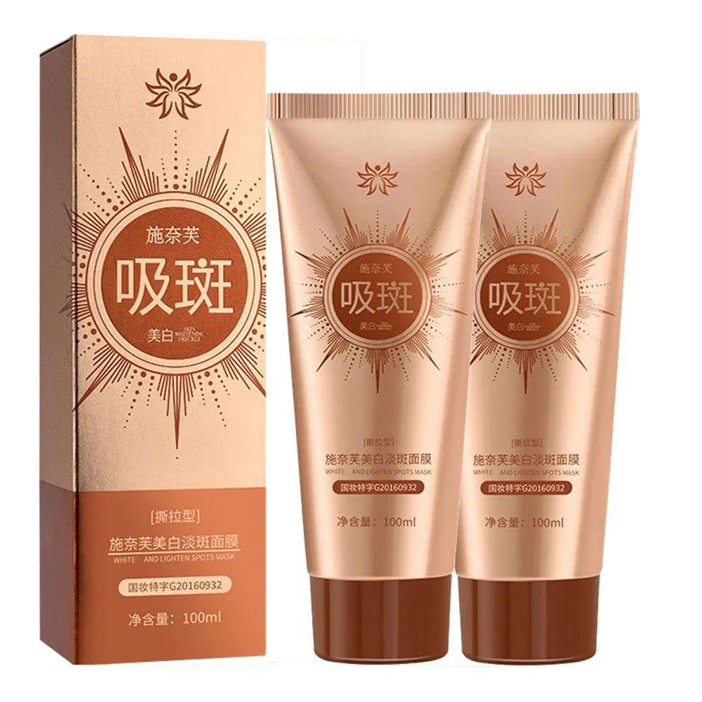2/3PCS Spots Peel-Off Facial Mask Anti-Blemish Freckle Brightening Off Mask Deeply Clean Pore Tightening Moisturize Glowing Skin Oasis Select 100ml X2