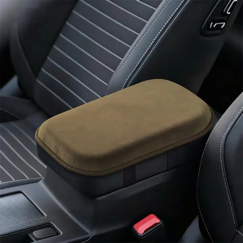 Car Armrest Cushion Booster Pad Central Armrest Box Plush Pad Protection Cover Anti Universal Heightening Pad Oasis Select E