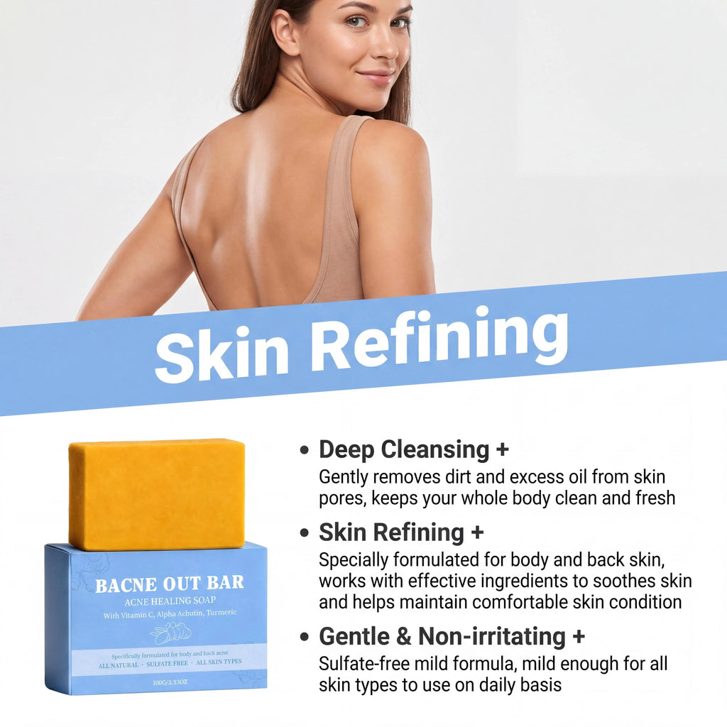 Turmeric Exfoliating Soap Bar – Acne, Dark Spots & Deep Clean Exfoliating Soap Bar Oasis Select