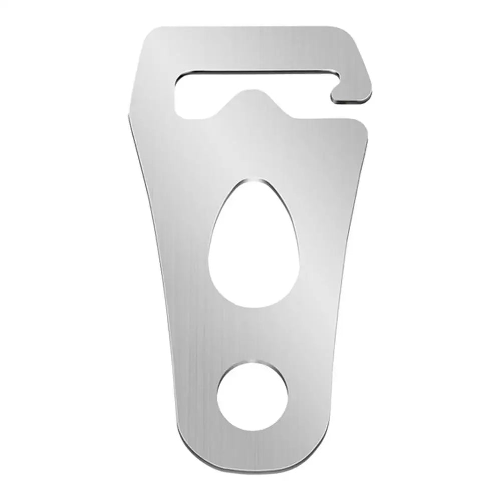 Tent Rope Tensioner Tent Wind Rope Buckle Tent Guyline Rope Buckle Fastener Stainless Steel Rope Tensioner for Outdoor Camping Oasis Select Adjustment buckle