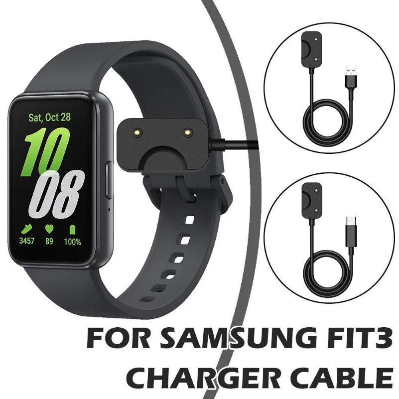 USB replacement charger for Samsung Galaxy Fit3 SM-R390USB-C smartwatch charger charging cable Oasis Select
