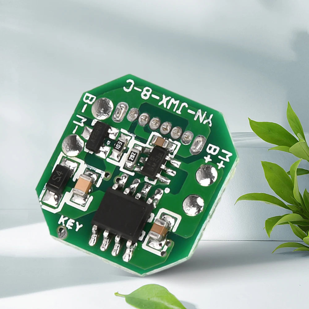 Flashlight Driver Board Circuit Board DIY Type-c Charging Port Charging Discharging Integrated Module for 18650/21700 Batterty Oasis Select