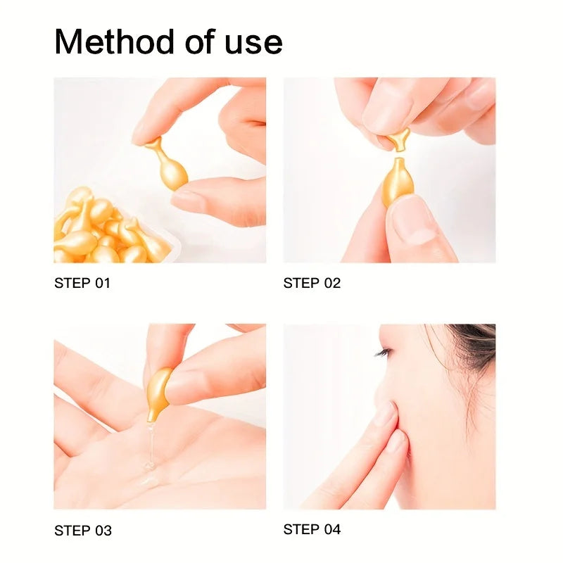 Fullerene Oligopeptide Essence Capsules – Hydrating & Smoothing 20pc Face Essence Capsules Oasis Select