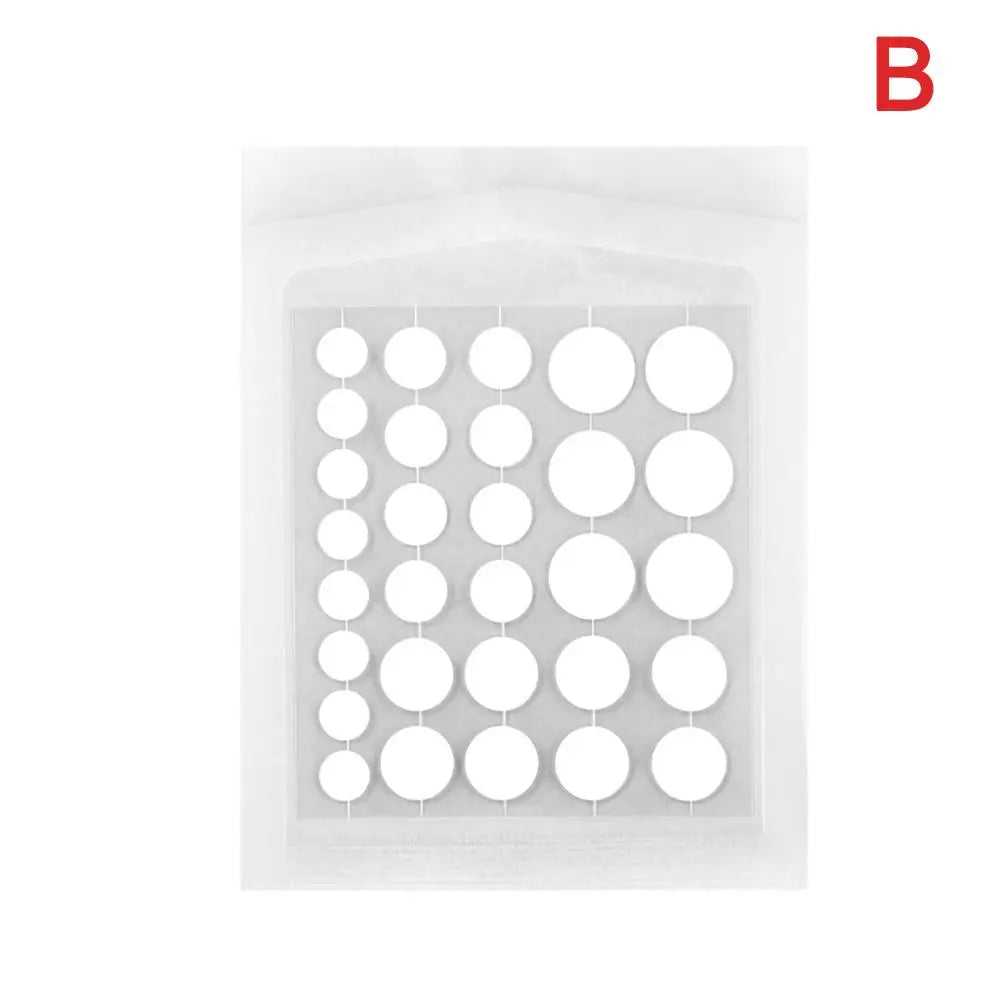 SADOER Hydrocolloid Salicylic Acne Pimple Patches – 30 Pack Acne Pimple Patch Oasis Select B