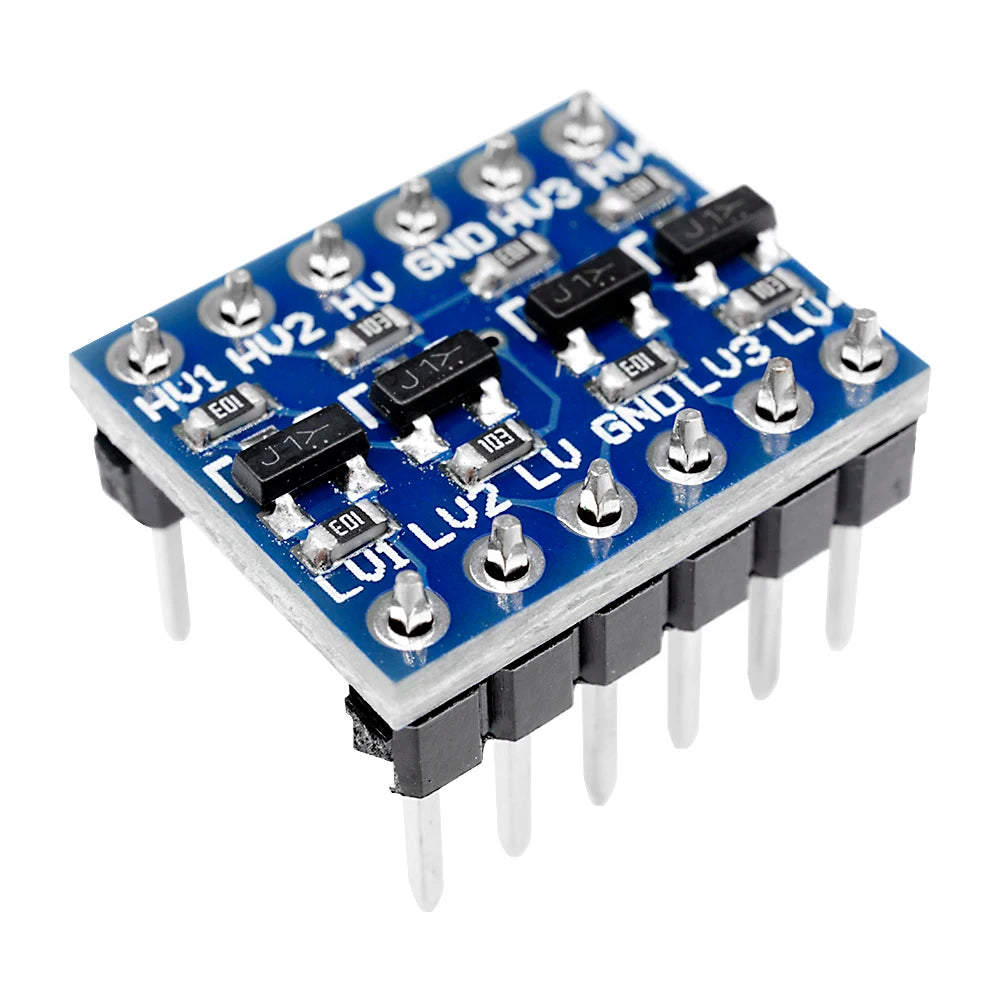 1-10Pcs 4 Channels IIC I2C Logic Level Switching Shifter Bi-Directional Module Safely Steps Down 3.V to 5V Converter for Arduin Oasis Select