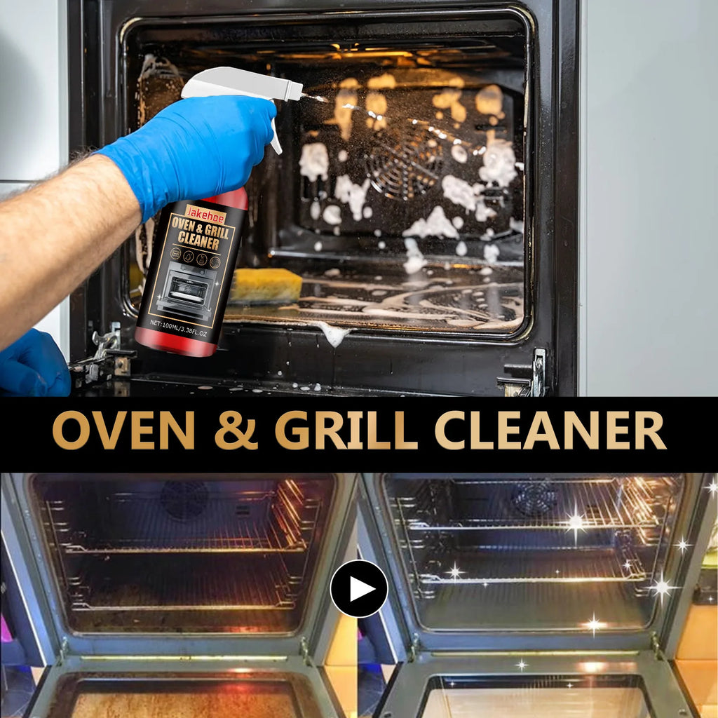 Stove Oven Foam Cleaner Quick Cleaning Inner Wall Dirt Grill Oil Stains Food Residues Unpleasant Odour Grease Stove Oven Cleaner Oasis Select