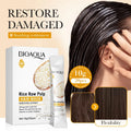 BIOAQUA Rice Milk Hair Mask – Repair Frizzy & Damaged Hair Deep Repair Hair Mask Oasis Select 200G