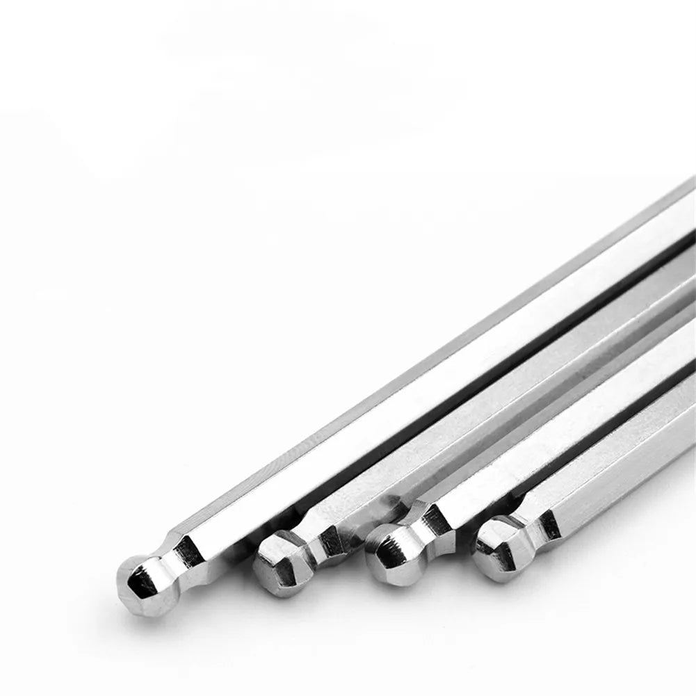 1250*32*5MM Inner Hex Keys 90 Degree Angle Ball Point Head Large Long Arm Steel Car Repair Equipment Machinery Oasis Select